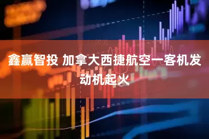 鑫赢智投 加拿大西捷航空一客机发动机起火