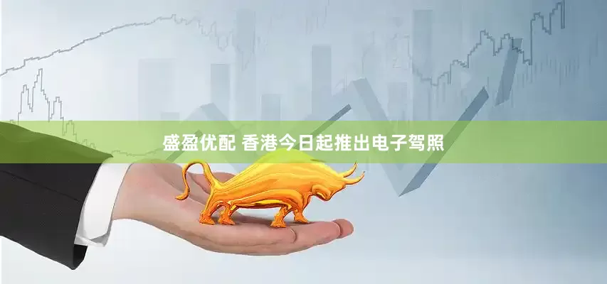 盛盈优配 香港今日起推出电子驾照